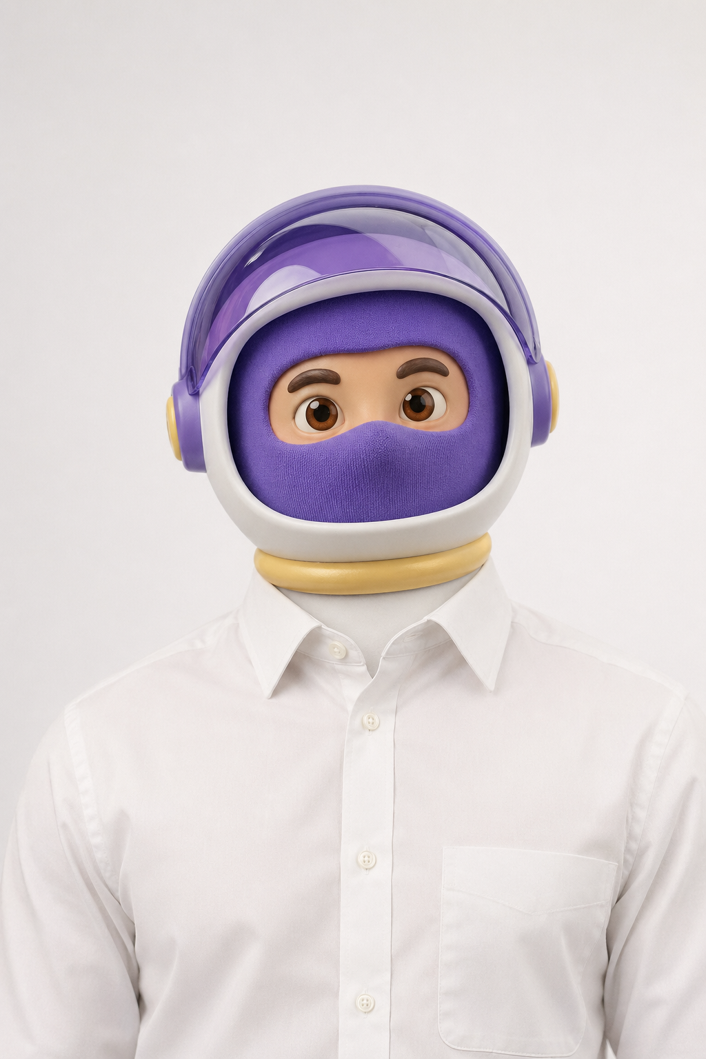 Exemple de photo LinkedIn IA en chemise classique, un style professionnel moderne et polyvalent